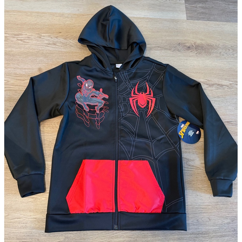 Boys Spiderman jacket XL 14/16